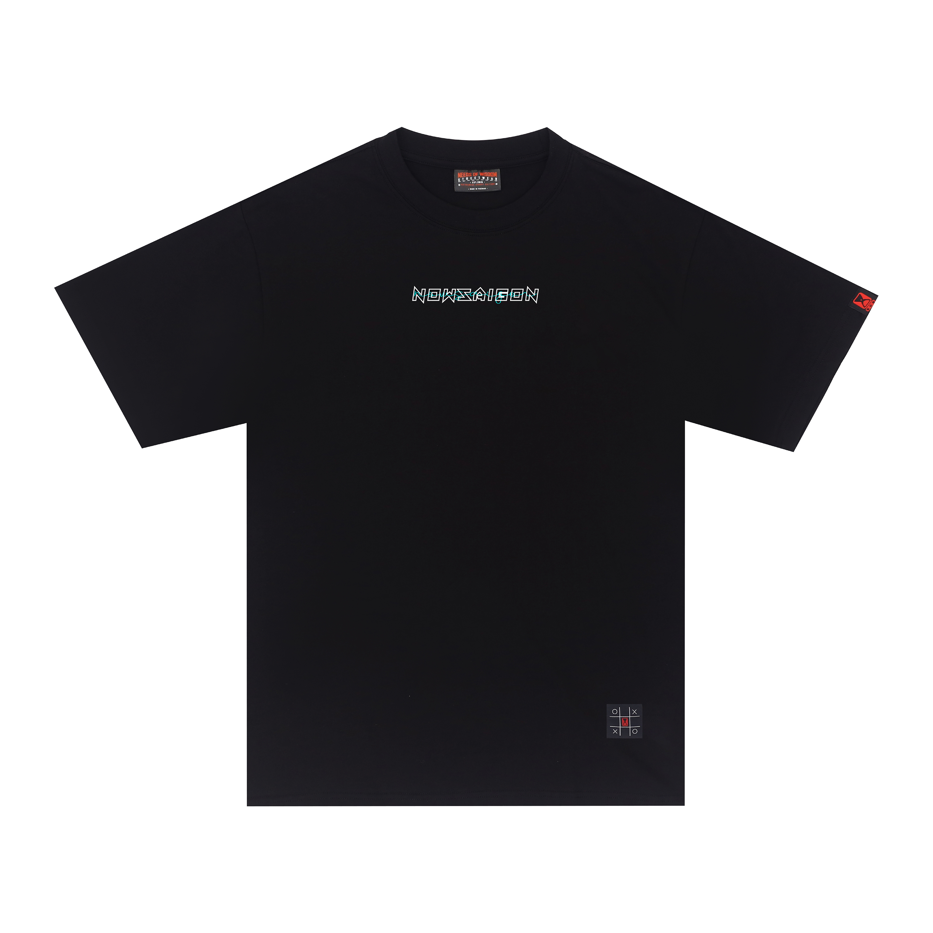 Áo Thun NEEDS OF WISDOM Signature Drop Shoulder Tee