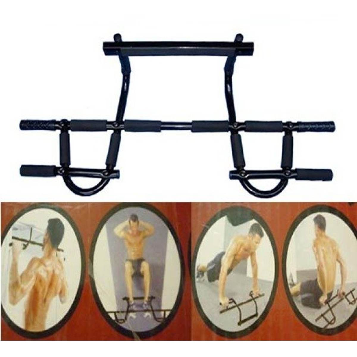 Xà đơn đa năng IRON GYM GYM-1557B (Đen)