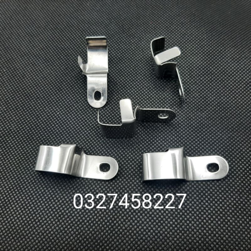 Khung inox bảo vệ nút công tắc kèn , còi xe DREAM