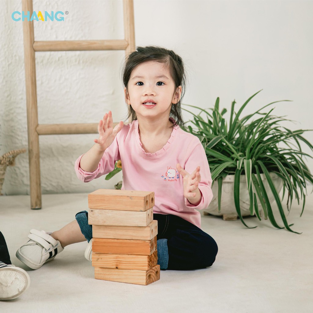 [CHỈ 21-24.06-Nhập mã LAZADAFASHION2 giảm 20% đơn từ 199k] Áo Cổ Bèo Garden Hồng Chaang