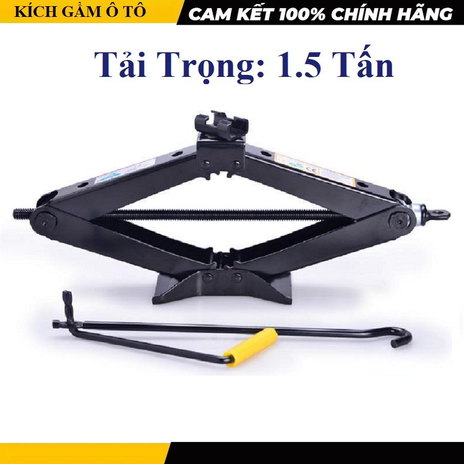 Kích nâng hạ quả trám 1500kg kích nâng gầm ô tô xe máy