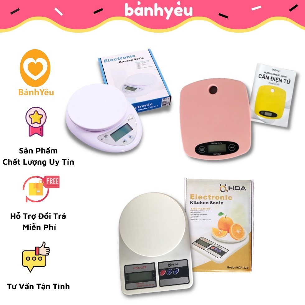 Cân điện tử/ Cân tiểu ly làm bánh