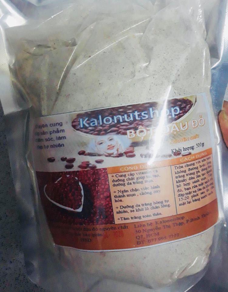200gr Bột đậu đỏ đắp mặt dưỡng trắng da