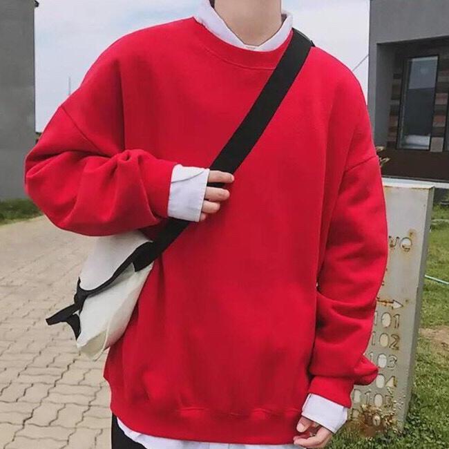 Áo sweater - nỉ chui trơn nhiều màu