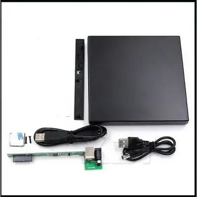 [HCM]Hộp Box DVD Đựng Ổ Đĩa DVD Laptop Gắn Ngoài Qua Cổng USBbox dvd gắn ngoài box dvd laptop 127mm