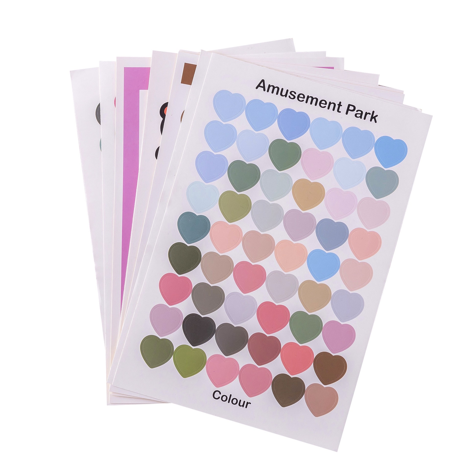 STICKER HÌNH DÁN CHẤM TRÒN VÀ ICON EMOJI NHIỀU MÀU SẮC ĐA DẠNG DỄ THƯƠNG TRANG TRÍ TƯỜNG, SCRAPBOOK, SỔ TAY,...