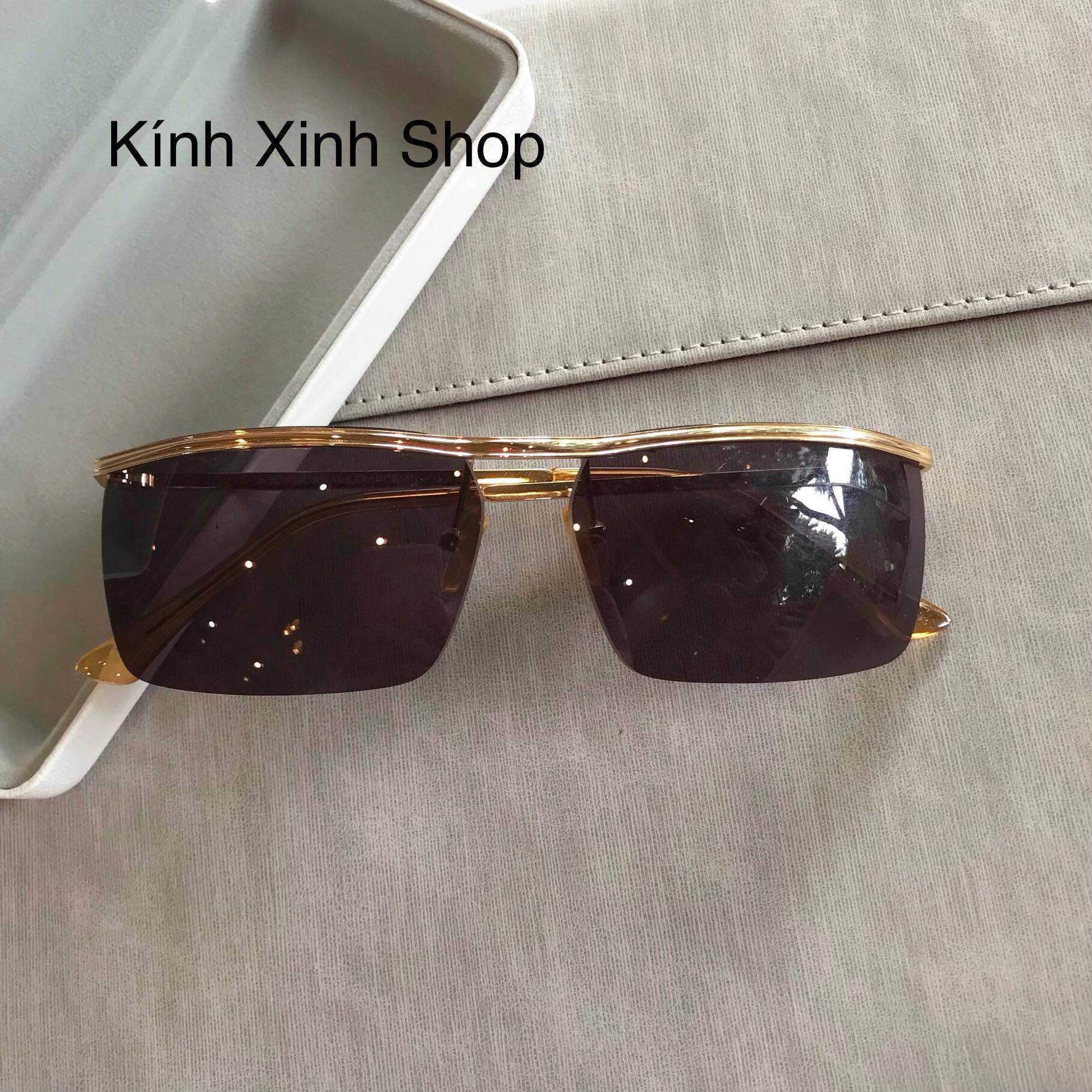 Kính râm nam solex amor 14k ve vàng càng nhỏ - fullbox phụ kiện