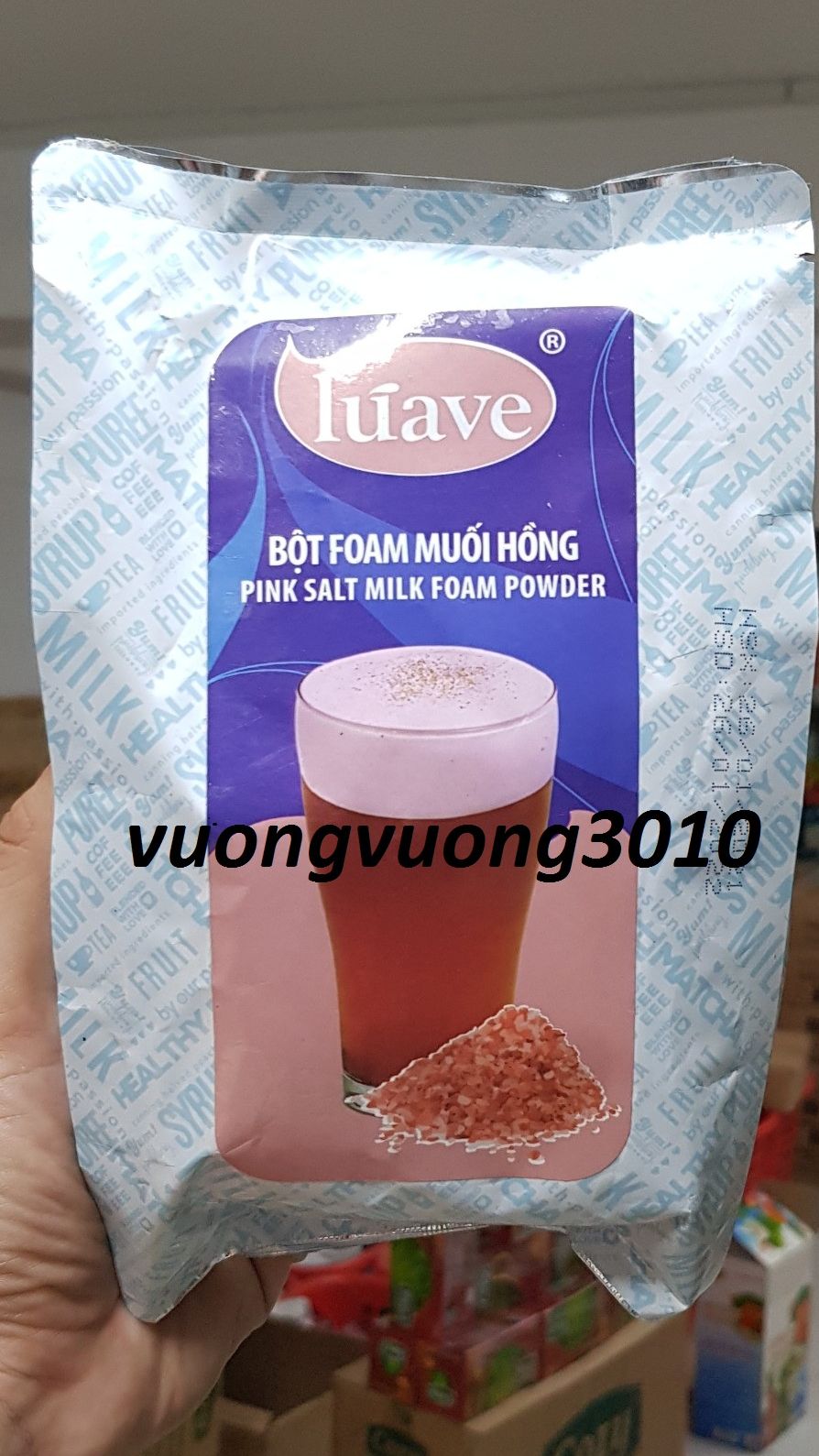 Bột Milk Foam Váng Sữa Kem Mặn Luave Gói 500gr