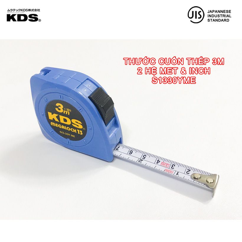 Thước cuộn Nhật Bản KDS hệ Met