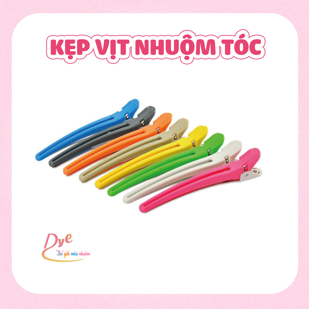 3 chiếc kẹp vịt cố định tóc DYE.HAIR