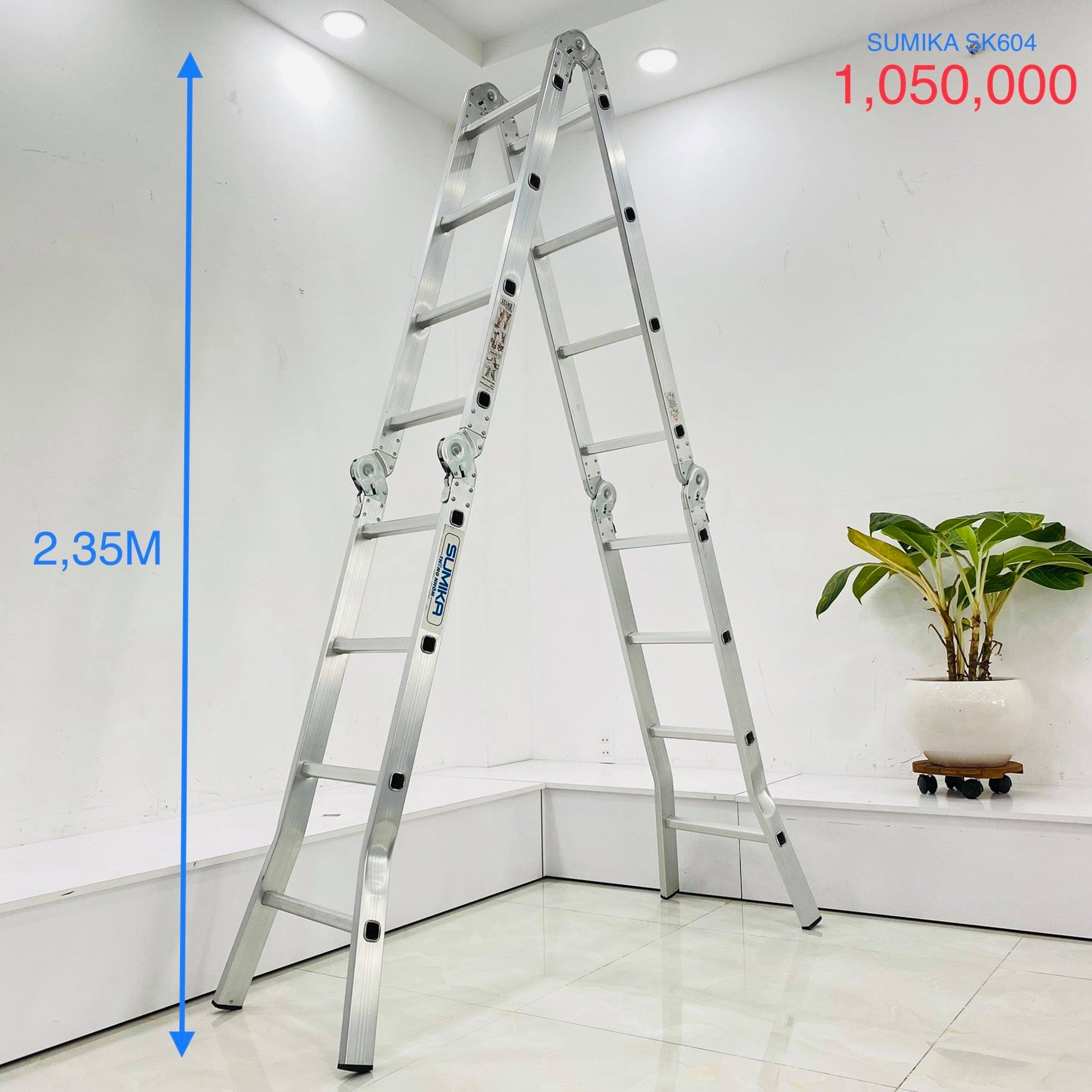 THANG NHÔM 4 ĐOẠN 4 BẬC SUMIKA SK 604