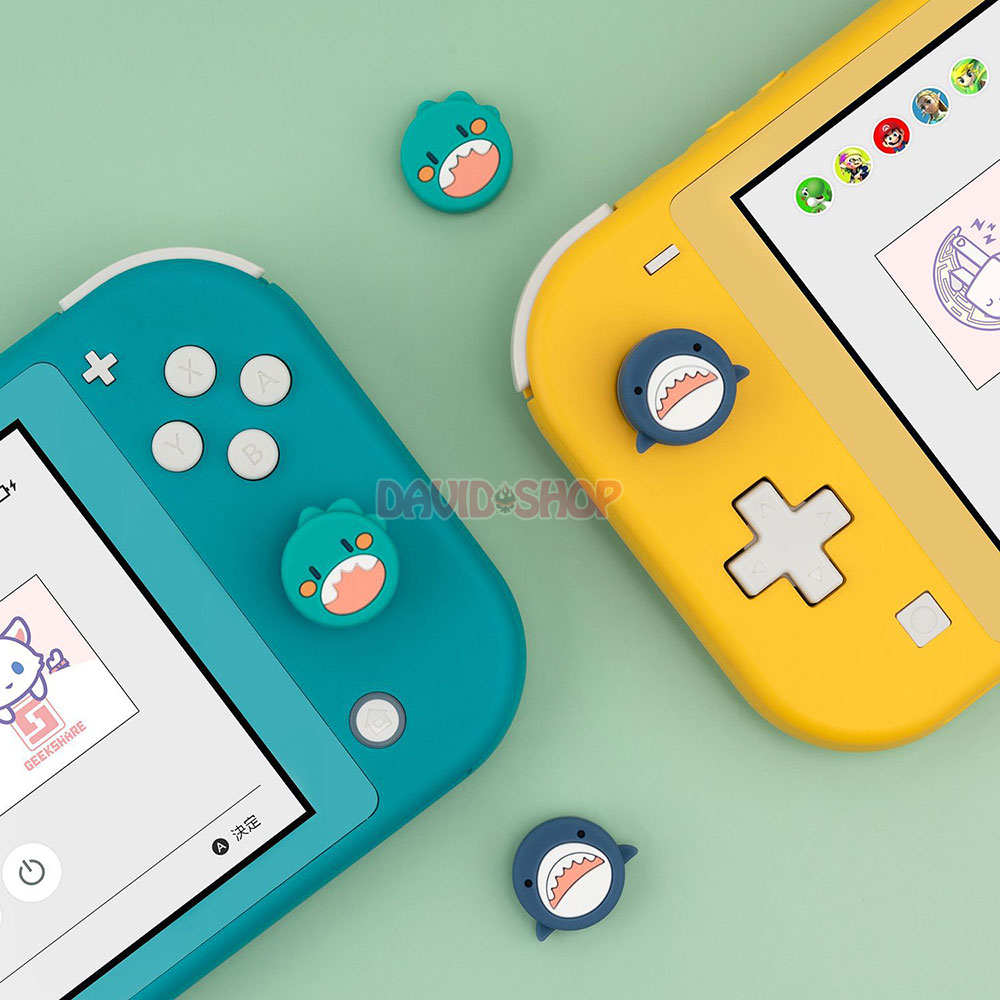 [GeekShare] Núm bọc analog Baby Shark cho Joy-Con - Nintendo Switch OLED, V1, V2, Lite