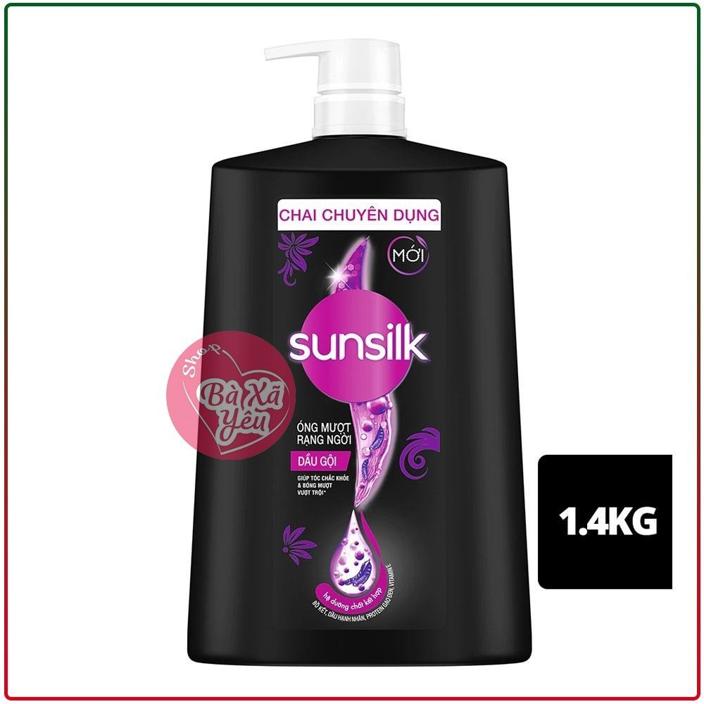 Dầu gội Sunsilk mềm mượt diệu kỳ 1.4kg _ Đen