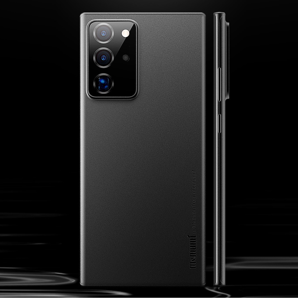 Ốp lưng lụa siêu mỏng SamSung Galaxy Note 20, Note 20 Ultra chính hãng Memumi bảo vệ Camera