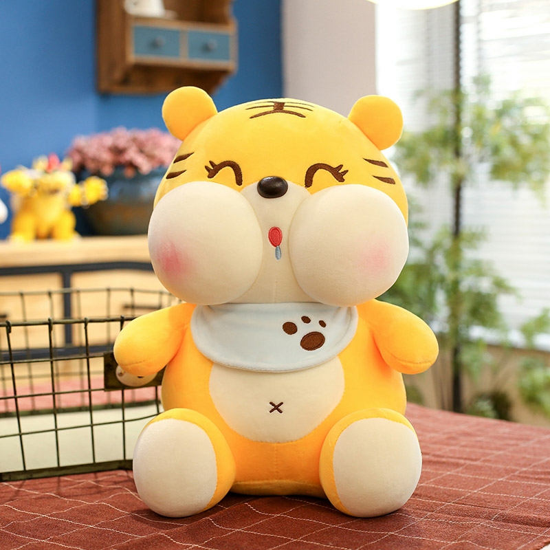 Gấu Bông hổ mặc yếm xinh xắn -