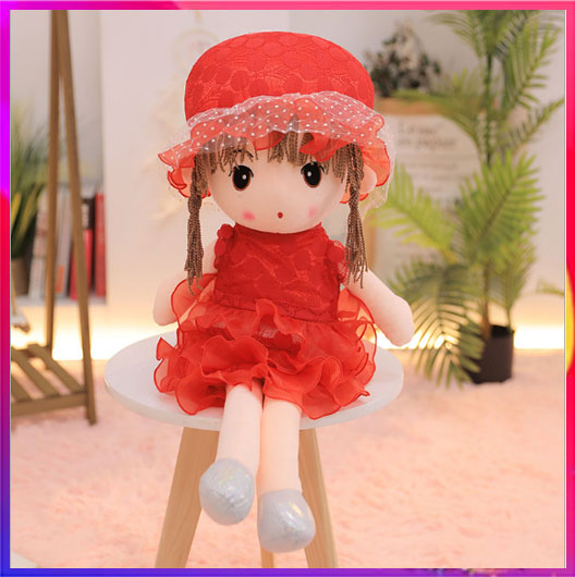 Búp bê cô gái cao cấp Đỏ
