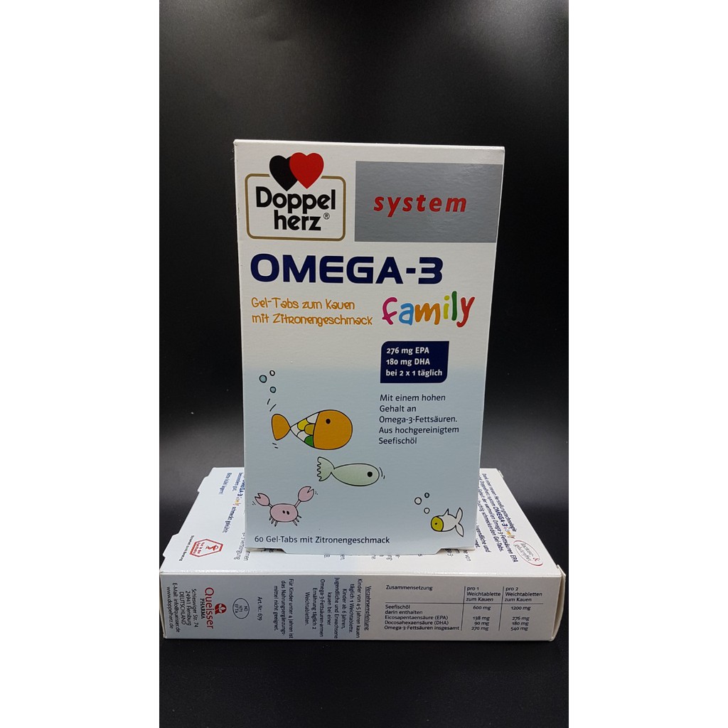Hàng Đức Omega3 Family hộp 60 viên