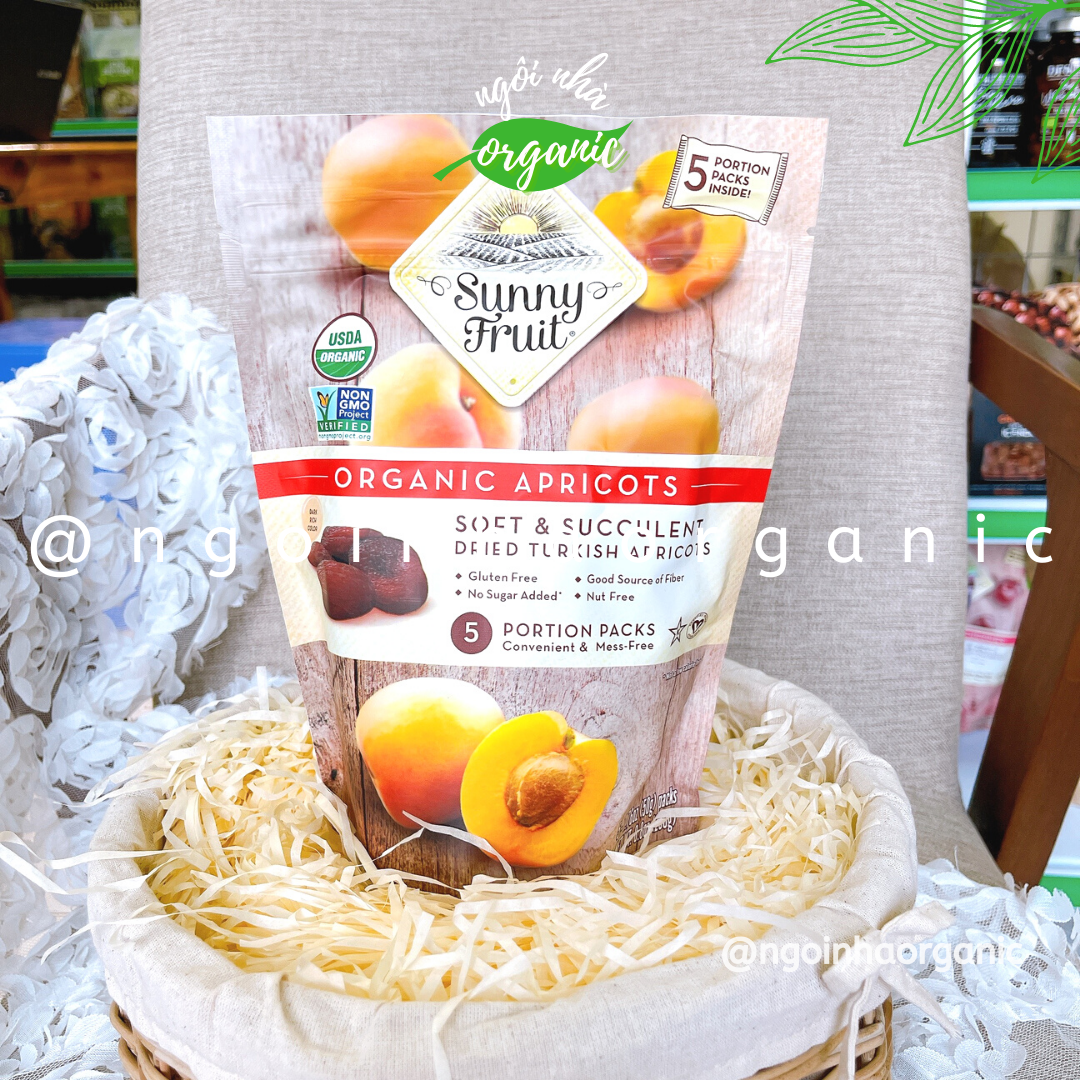 Mơ khô hữu cơ 250g Sunny Fruit Organic Apricots