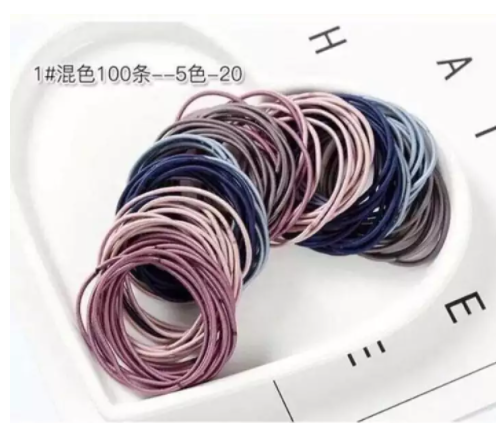 Combo 100 dây buộc tóc nữ cao cấp
