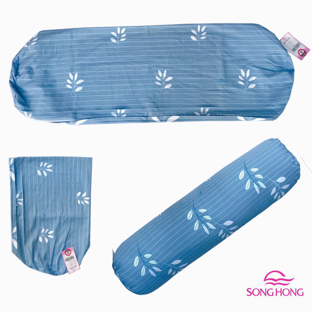 [CHÍNH HÃNG] Vỏ Gối Ôm Sông Hồng Basic Siêu Bền- 100% Cotton- 38x100cm