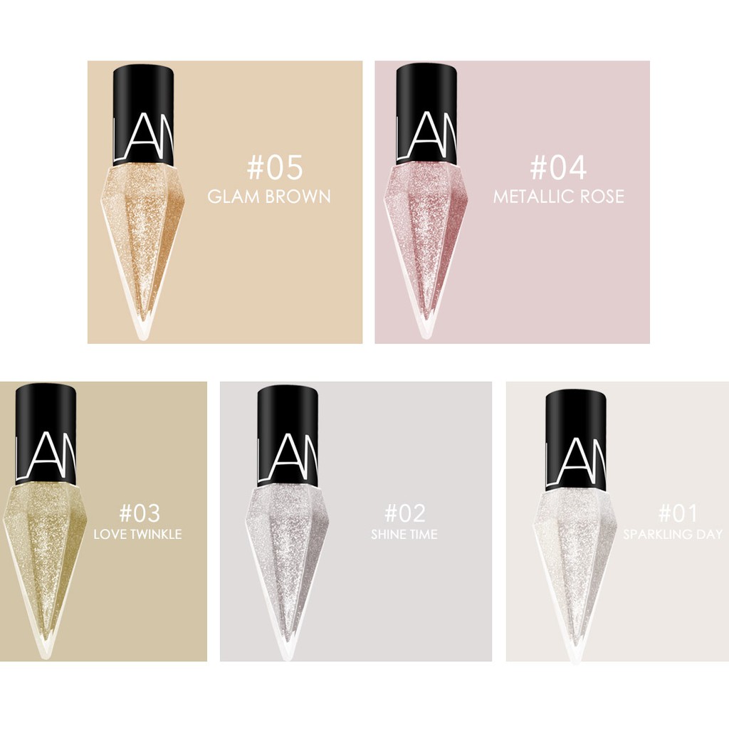 Long lasting glitter eye liner gel eyeliner