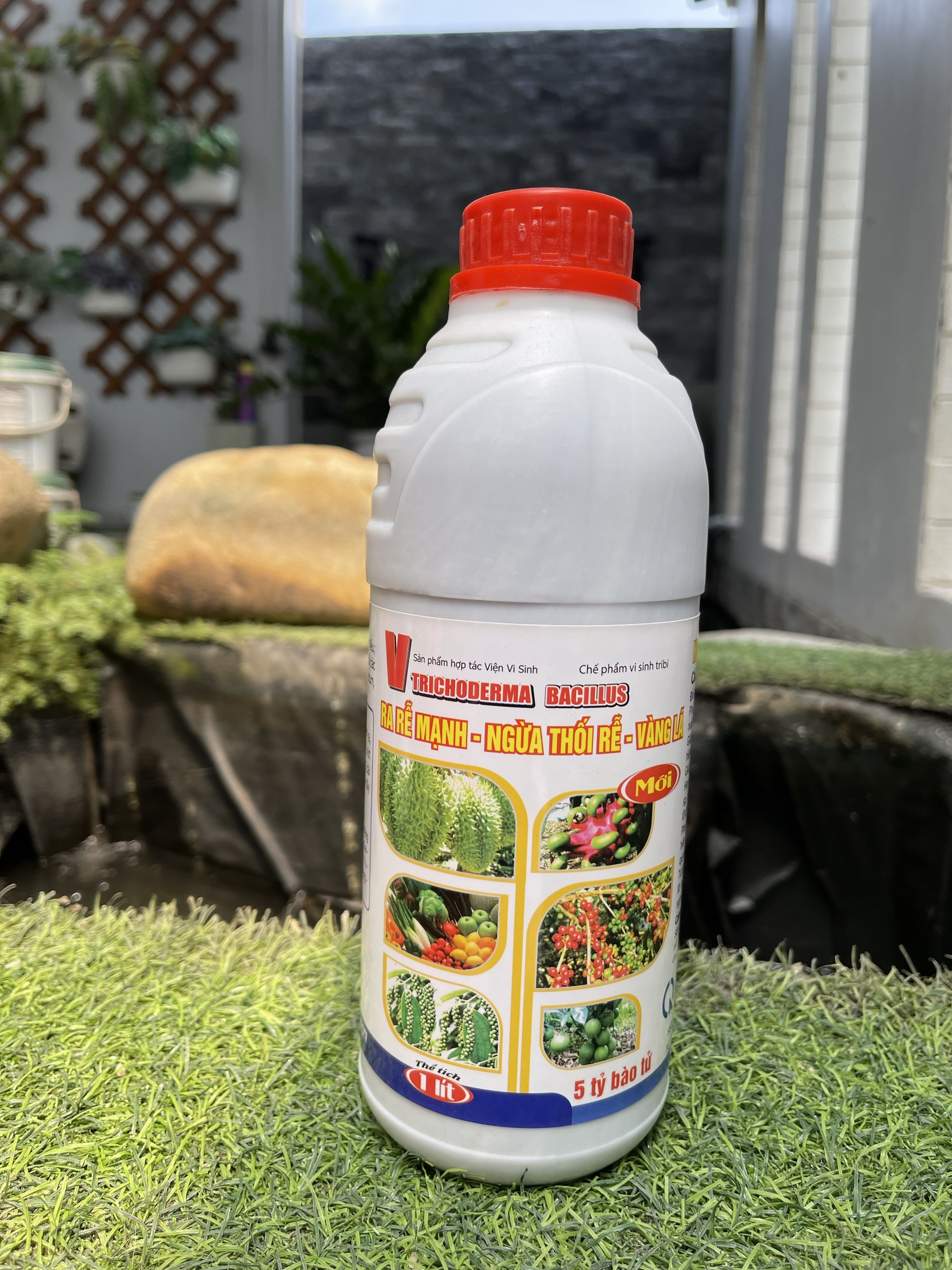 Vi sinh trichoderma bacillus dạng nước chai1000ml