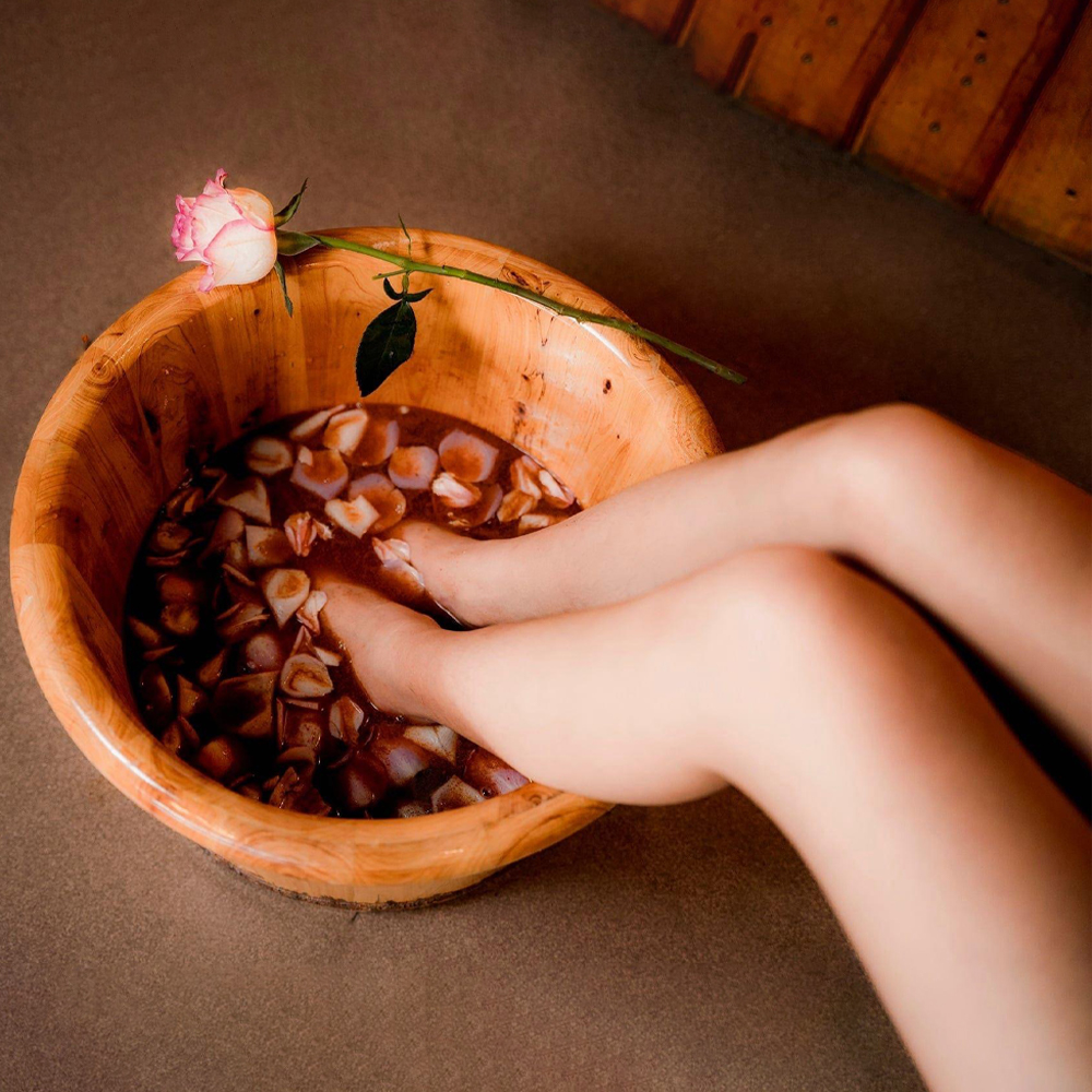 Foot bath powder cinnamon tea crimping 500 grams