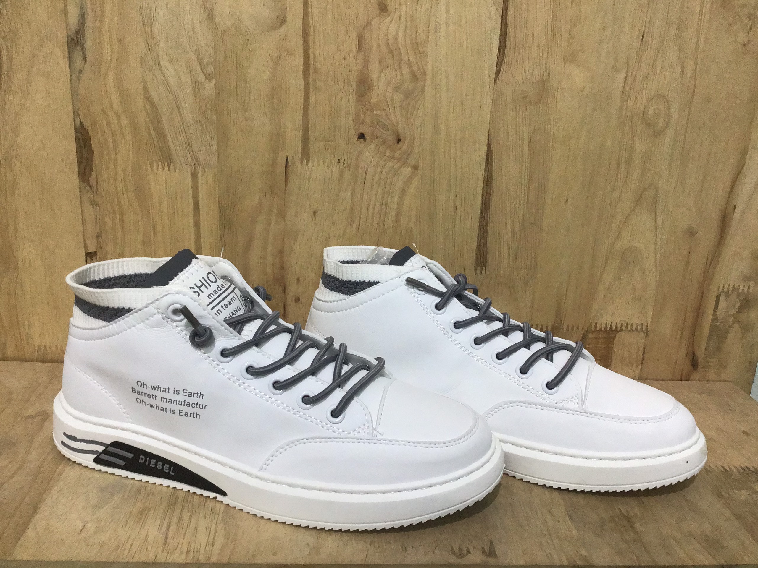 Giày Sneaker Nam Diesel - Trắng