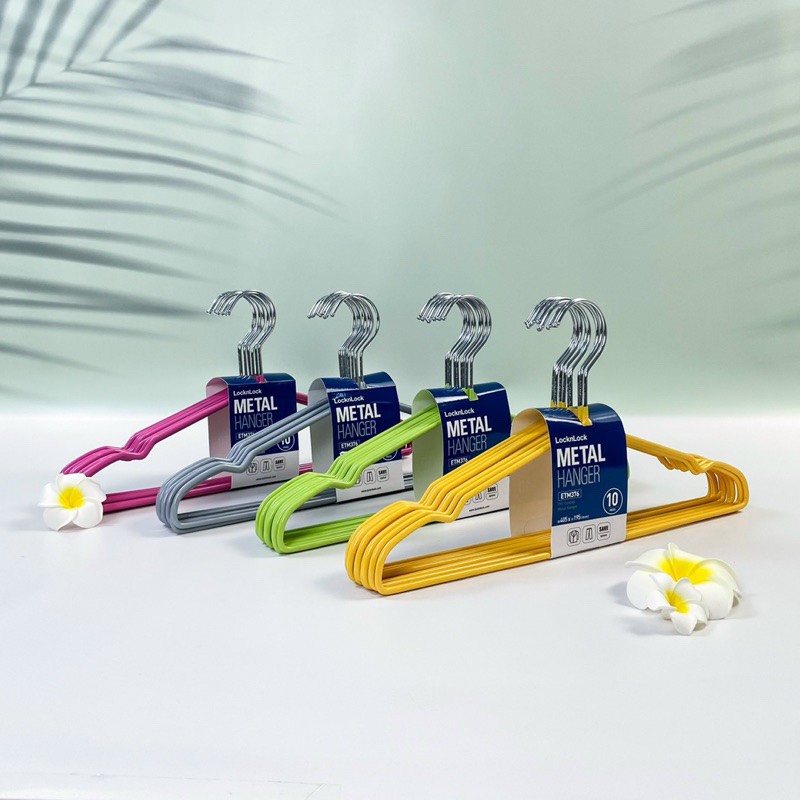 Sét 10 Móc Treo Quần Áo Lock&Lock ETM376 (hàng chính hãng)