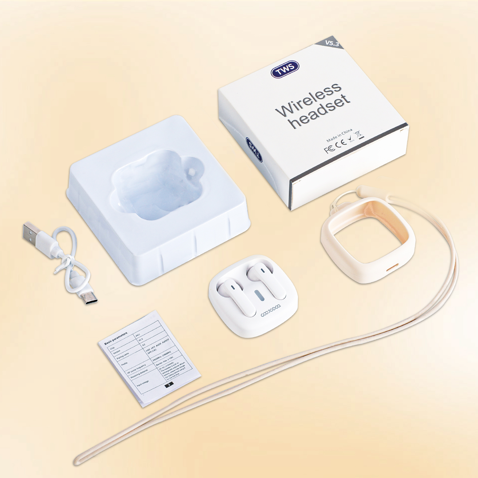 tai nghe bluetoothGOOJODOQ Pro 4 TWS Bluetooth 5.0