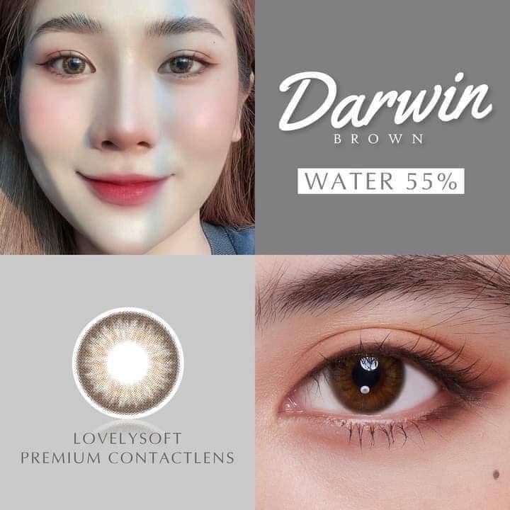 Kính áp tròng [ lens mắt ] BROWN 14.0-14.2mm [ Tú Mây Contact Lens Bình Dương ]