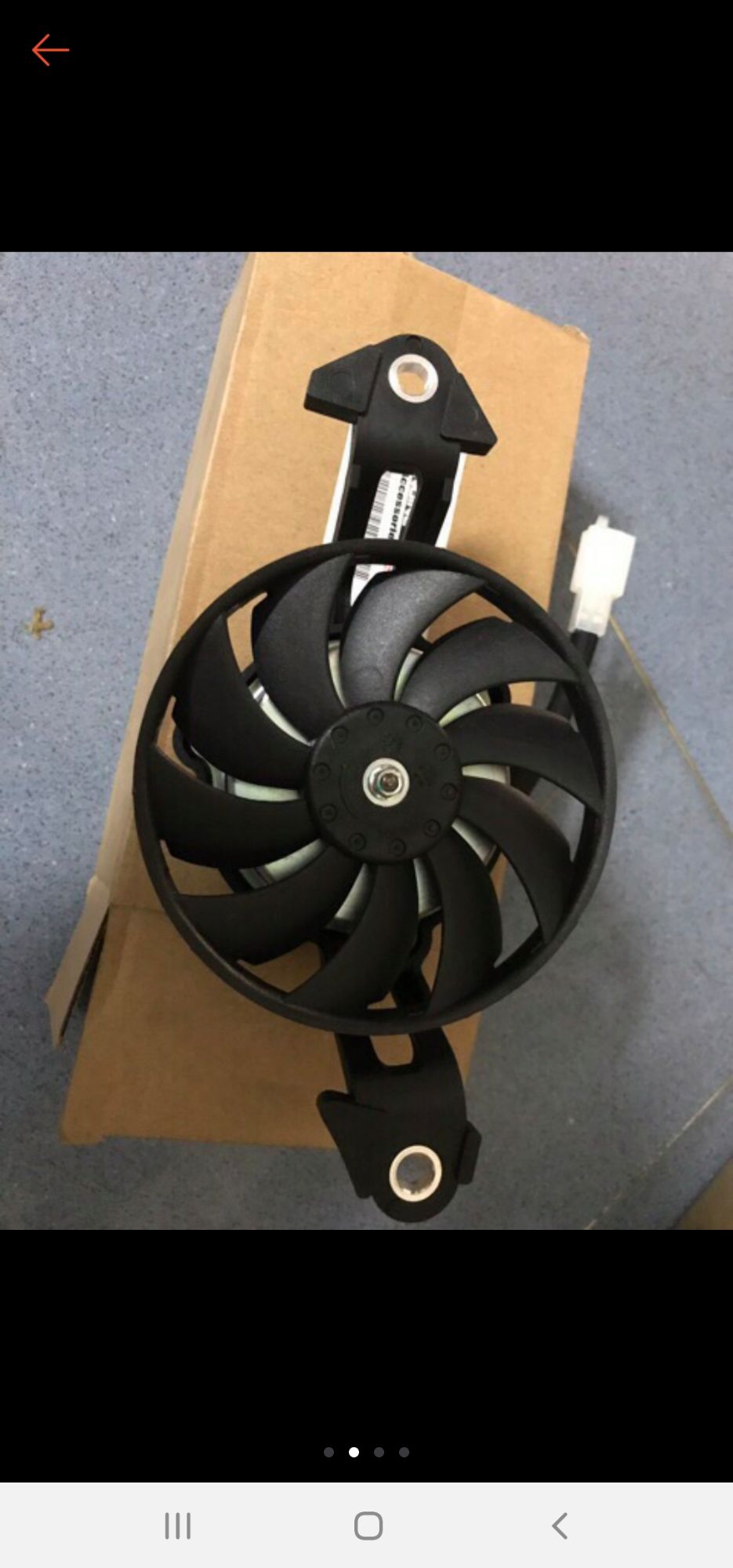 Quạt két nước xe Exciter 135