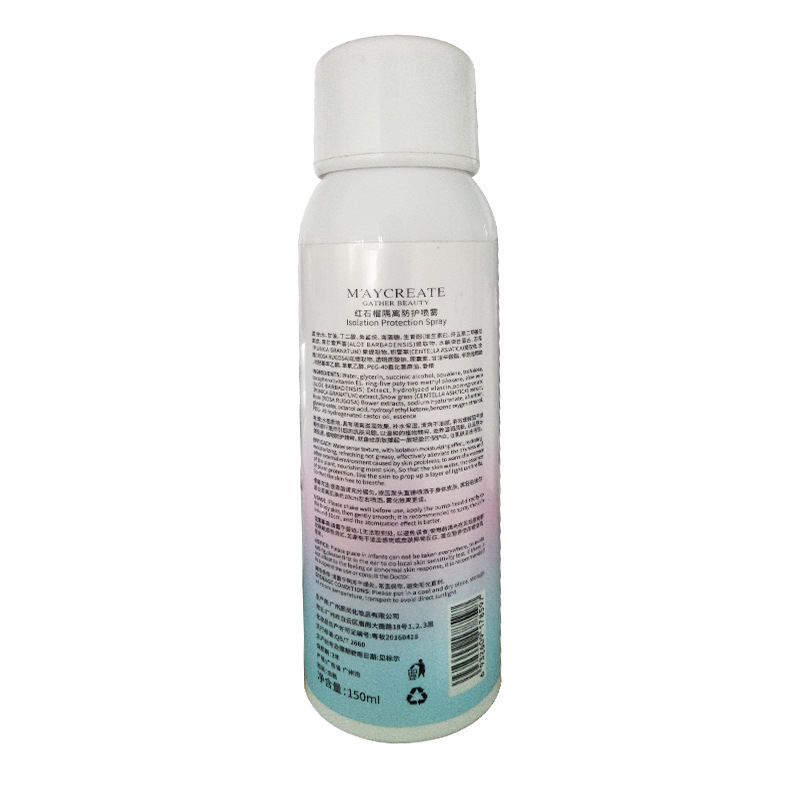 Xịt Chống Nắng Trắng Da Maycreate 150ml -Hàng nội địa trung