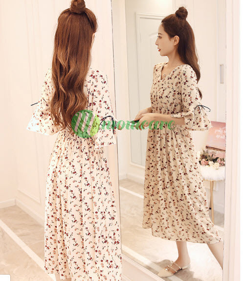 Váy bầu,sau sinh cho con bú hoa mơ (ẢNH THẬT)