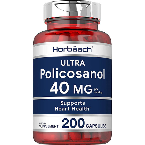 Horbaach Policosanol 40mg 200 Capsules