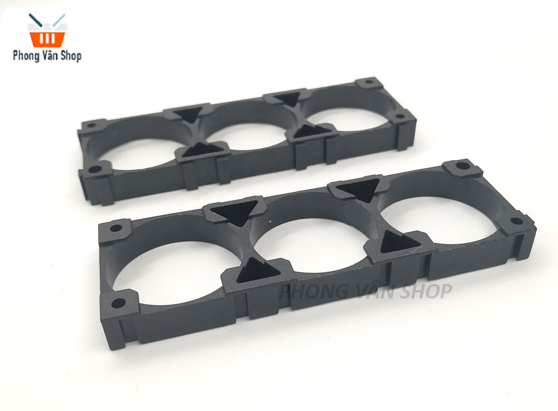 2 cặp đế pin 32650 - loại đế 1x3