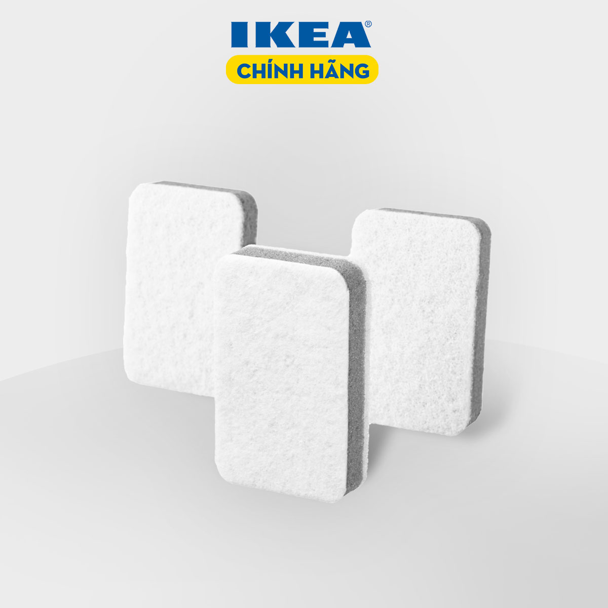 [HCM] BỘ 03 MÚT RỬA CHÉN IKEA CHÍNH HÃNG –  SVAMPIG