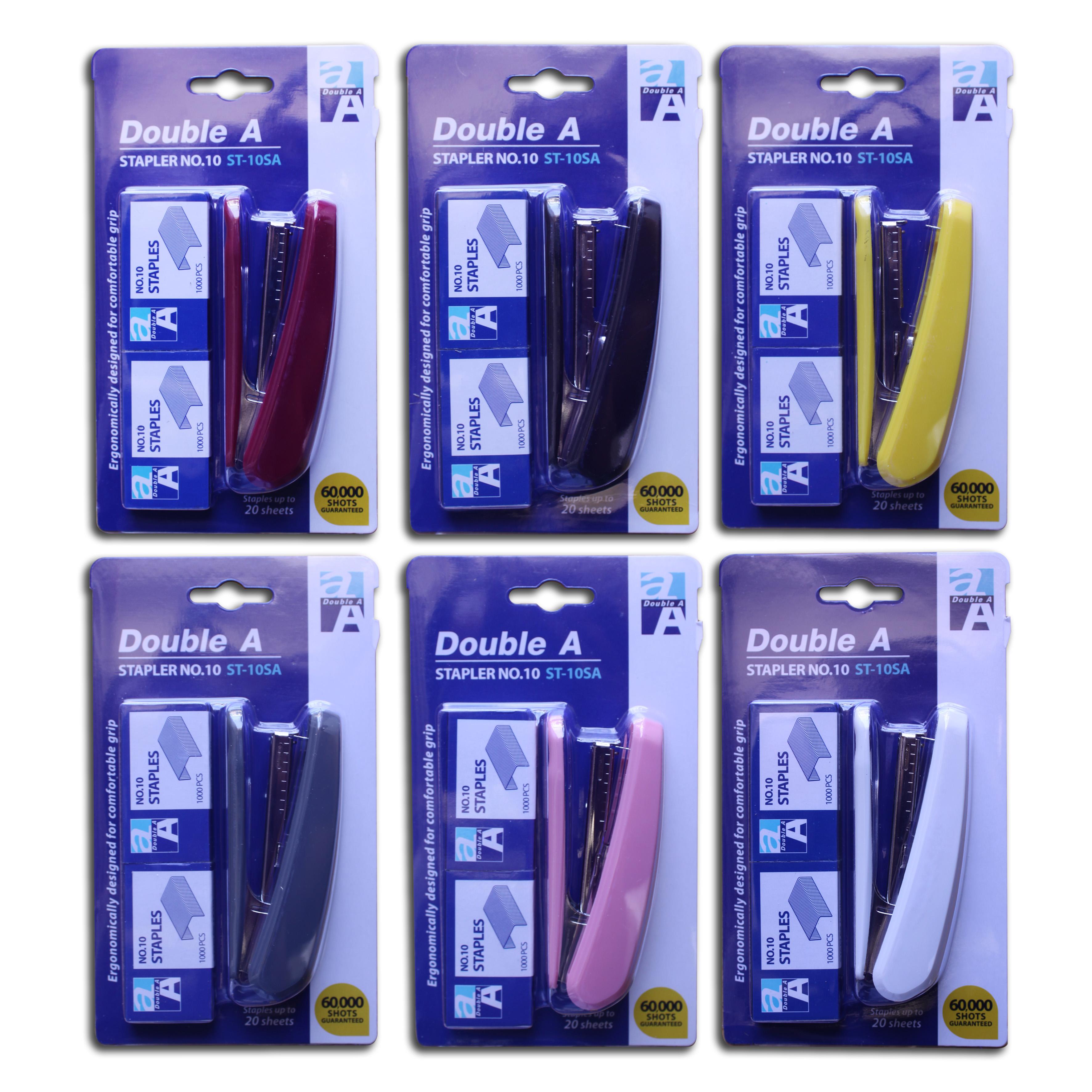 Double A Vỉ Dập Ghim Số 10 (1 Dập Ghim Số 10 + 2 ĐInh Ghim Số 10)
