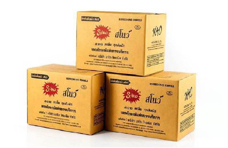 Khăn lạnh SNOW Thái lan bịch 100 cái