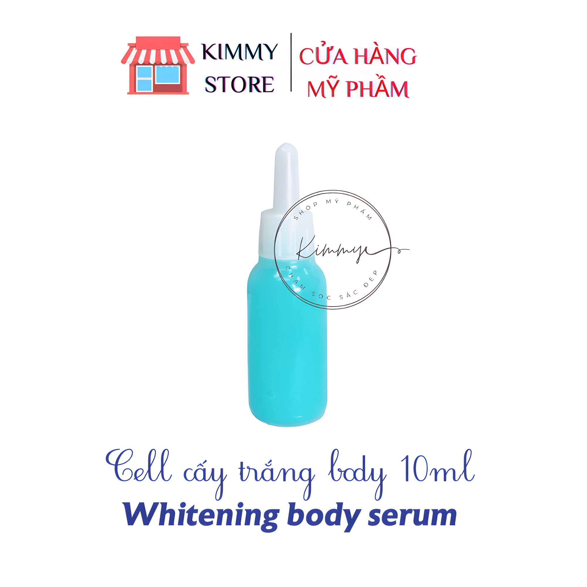 Lẻ 1 chai cell cấy trắng body pha kem cực mạnh 10ml