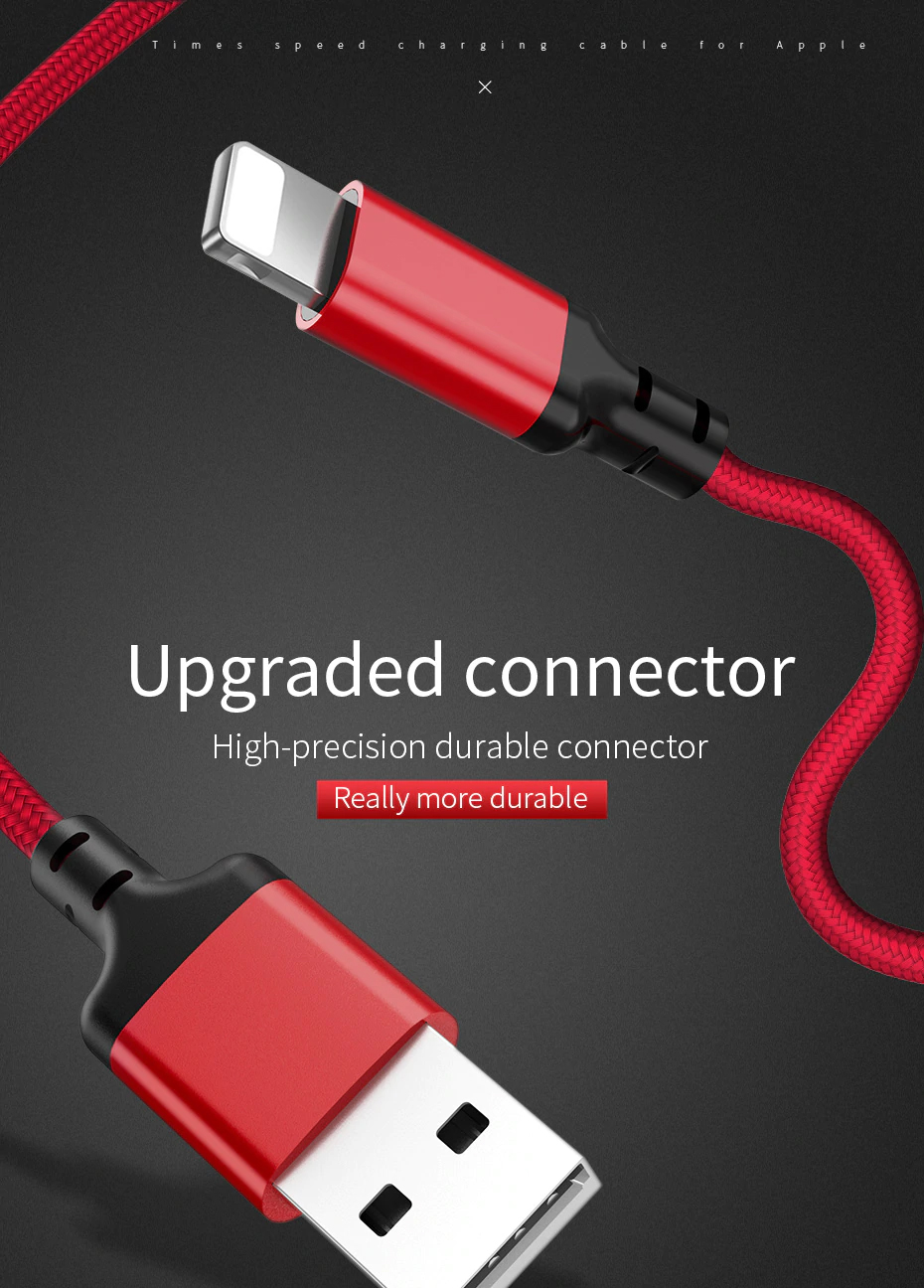[HCM]Cáp sạc Lightning Hoco X14 sạc nhanh 2.0A cho iPhone/iPad