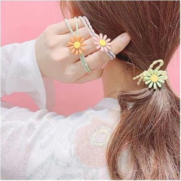 DÂY CỘT TÓC HOA CÚC SIÊU XINH -COMBO 03