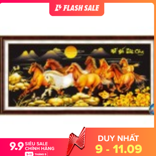 Tranh đính đá mã đáo thành công DF223