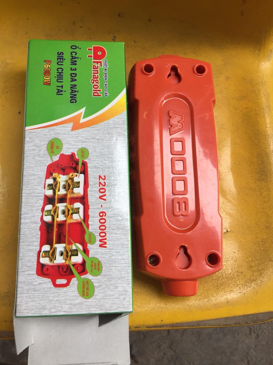 Ổ cắm  3 lổ chịu tải 3000w
