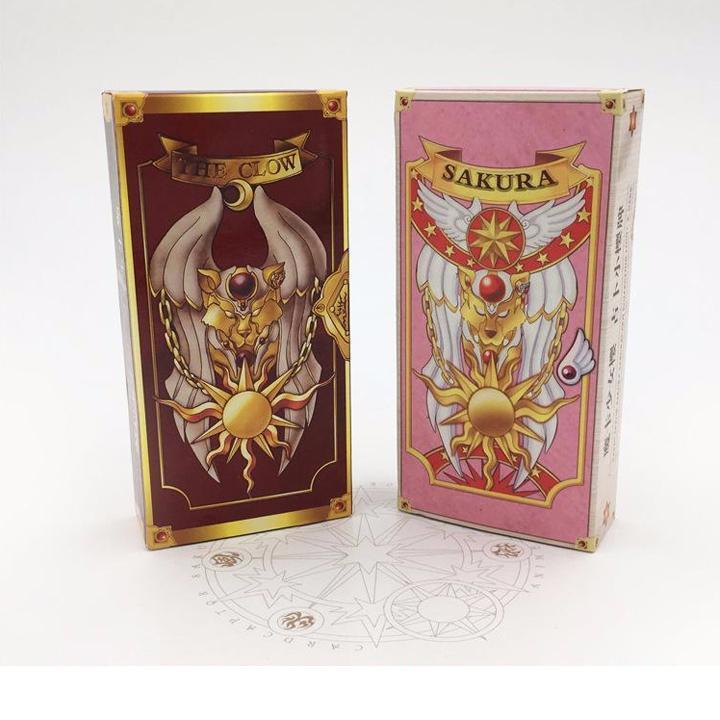 mini - Hộp Bài ảnh thẻ The Clow Cardcaptor Sakura anime chibi quà tặng xinh xắn dễ thương
