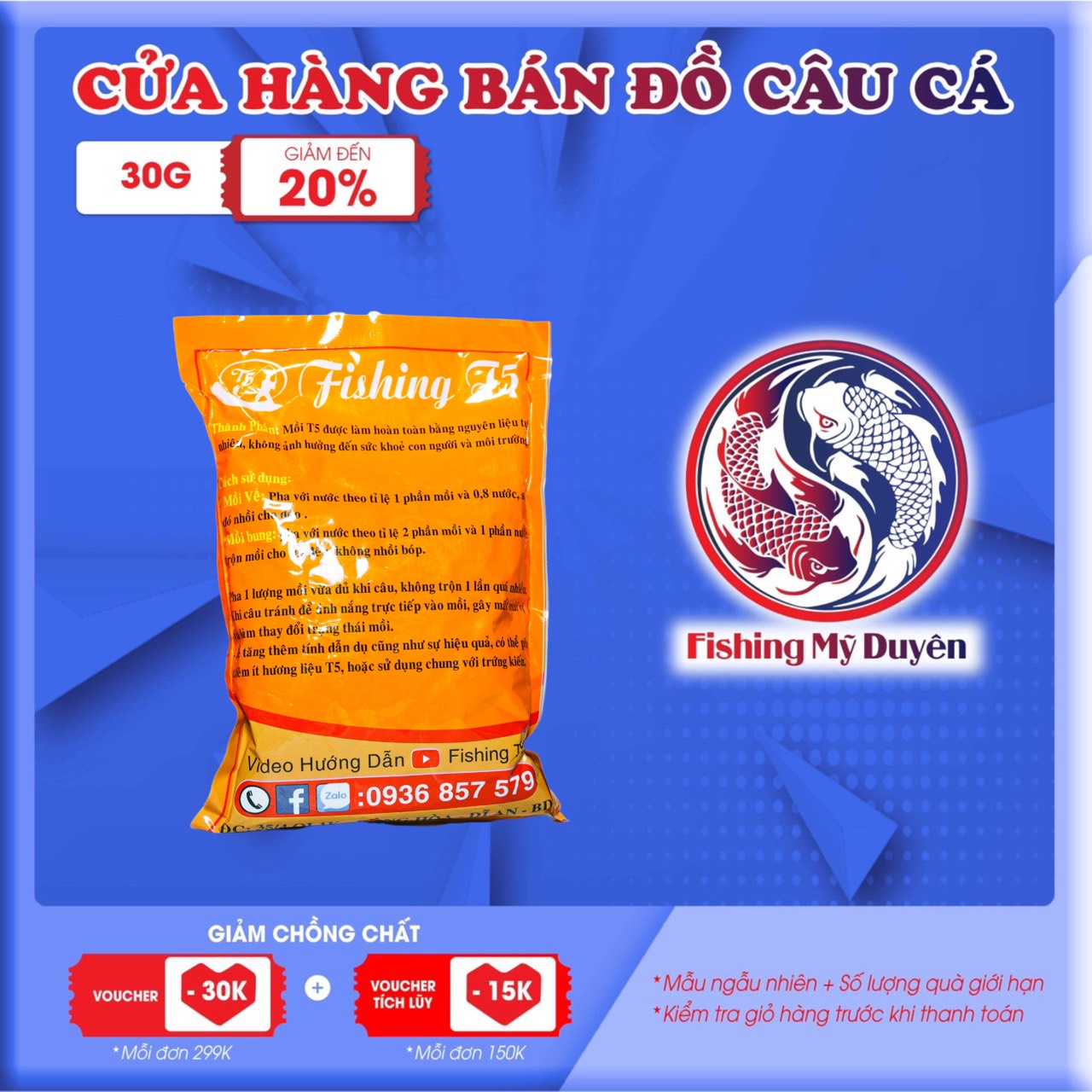 Mồi Chép Dịch Vụ T5