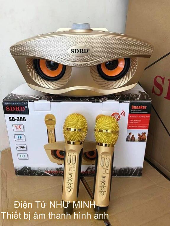 LOA MẮT CÚ BLUETOOTH KARAOKE SD-306