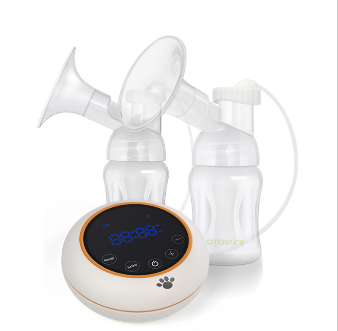 Máy hút sữa đôi Cmbear ZRX-0912 (pin tích điện, màn hình LED, 6 chế độ hút và massage)