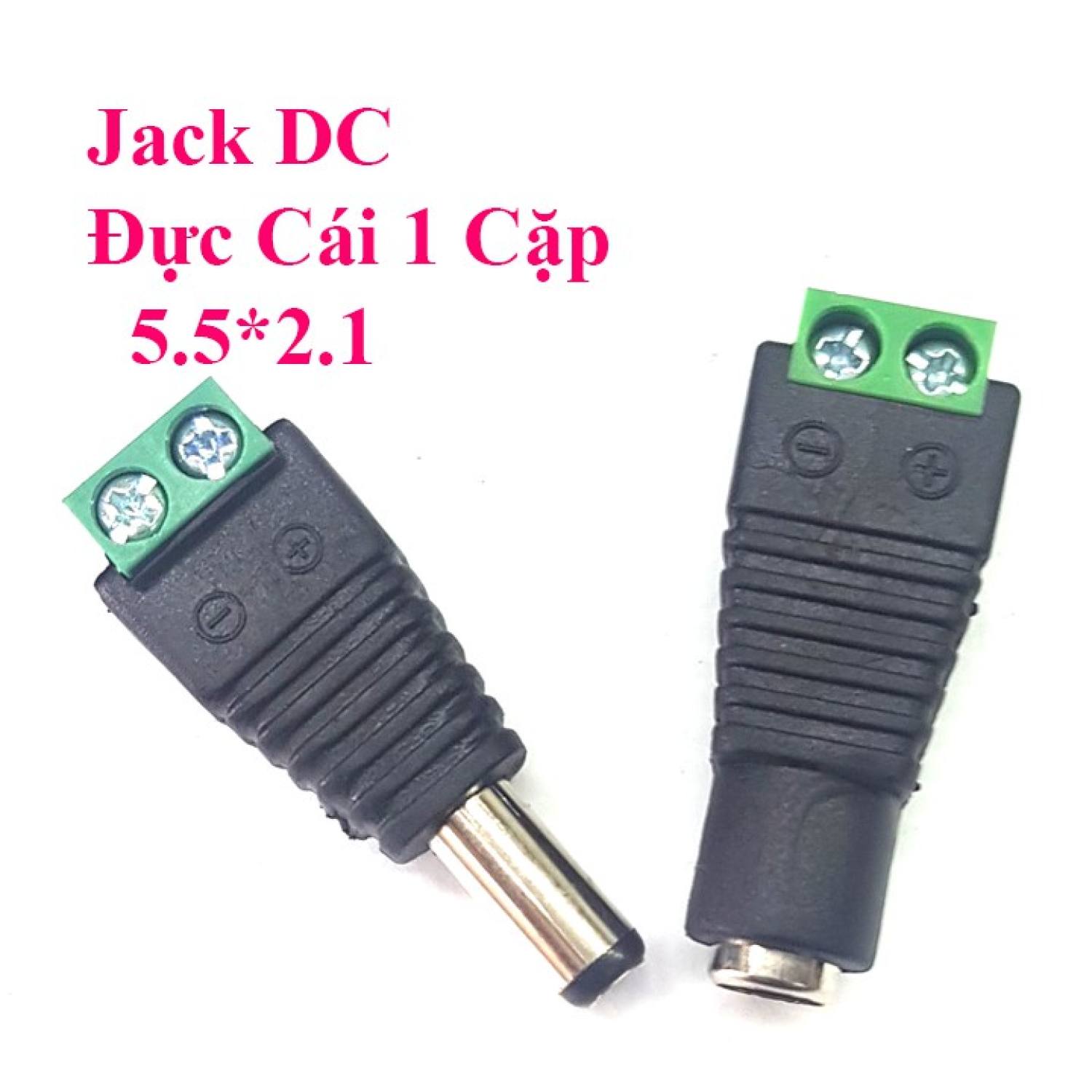 Jack nguồn dc 5.5*2.1 domino