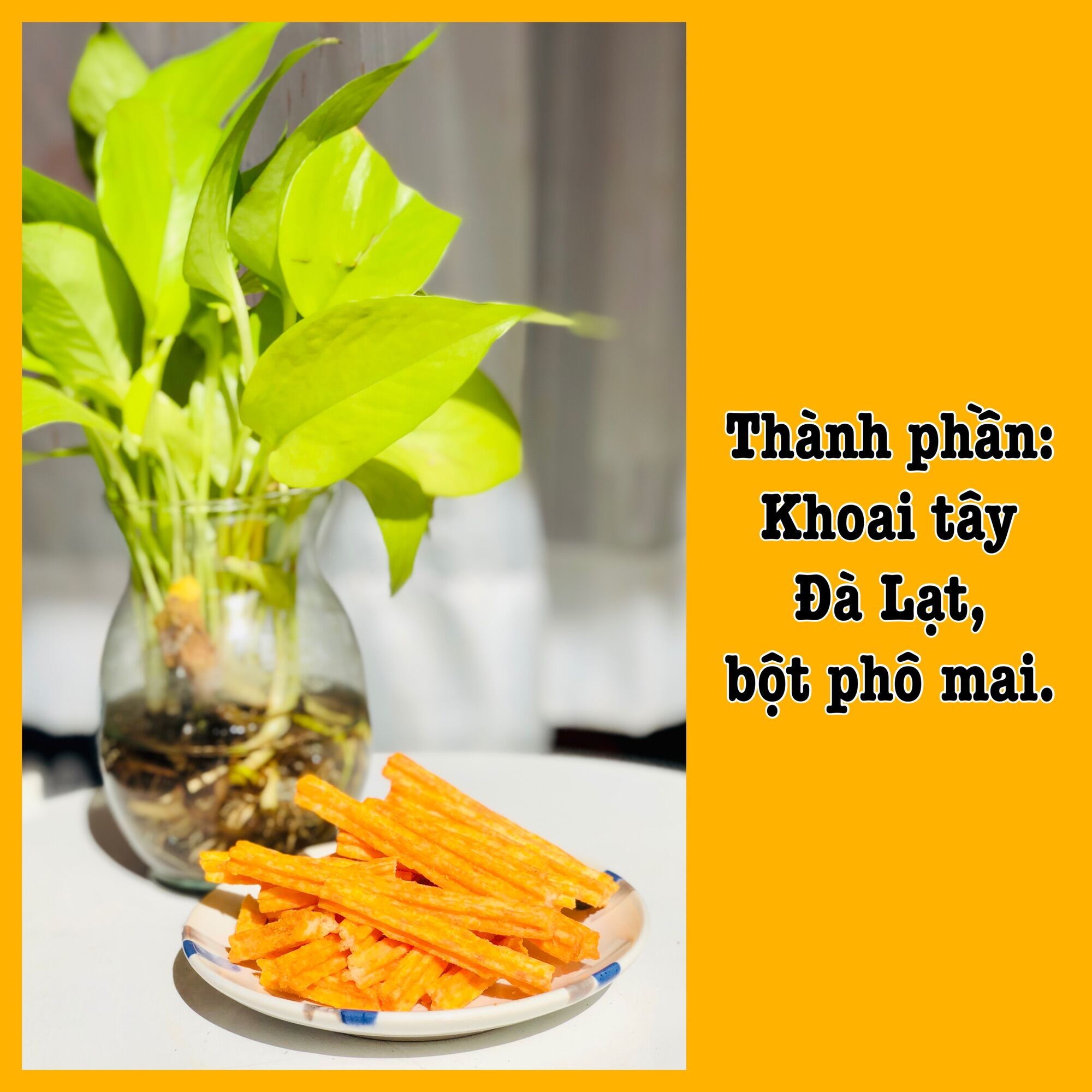 500gr khoai tây que pho mai